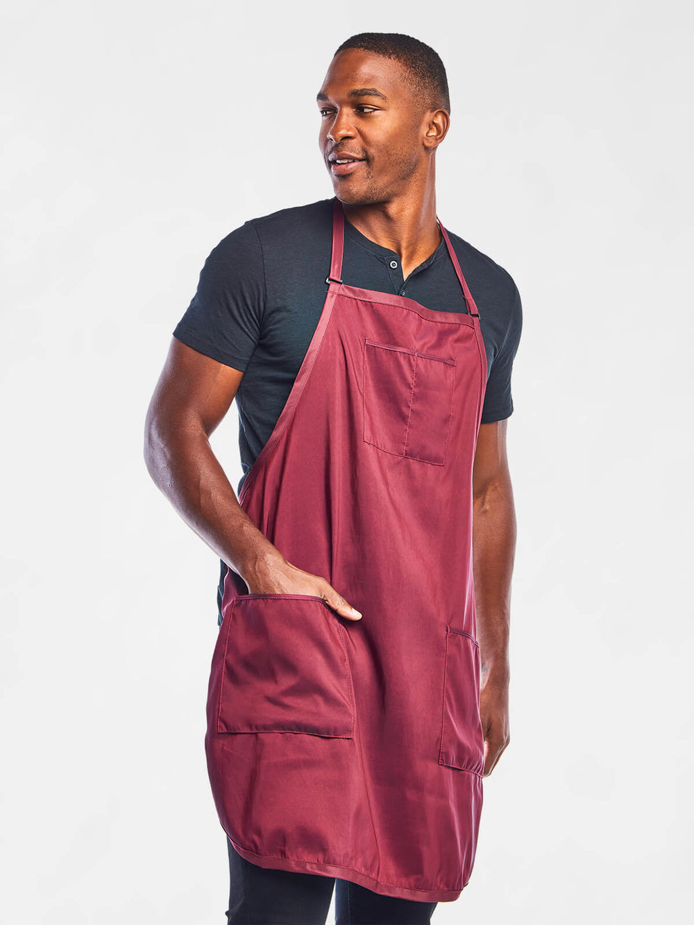 Betty Dain Premier Barber Apron With Top Pocket 175 (Black or