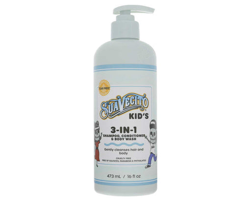 Suavecito Kid's 3-in-1 Shampoo, Conditioner & Body Wash