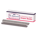 Scalpmaster Barber Stainless Steel Shaper Blades - 5 Blades #SC-BL60