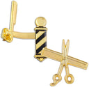 Juego de regalo de pines de solapa de barbero MD