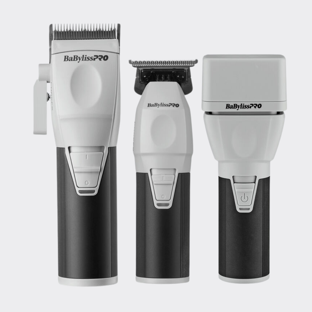 BaBylissPRO® COREFX ダブルフォイルシェーバー BaBylissPRO COREFX Clipper, Trimmer, & Double Foil Shaver Bundle