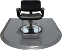 Rhino Hide The Meg Salon Barber Mats 5' X 6' Semi-Rectangle (Multiple Color Options)