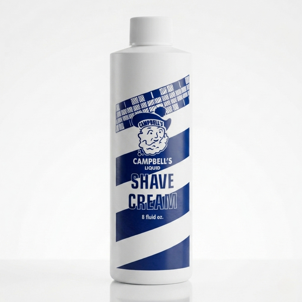 Campbells Liquid Lather Shave Cream – WB Barber Supply