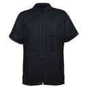 Vincent Traditional Collar Jacket Black