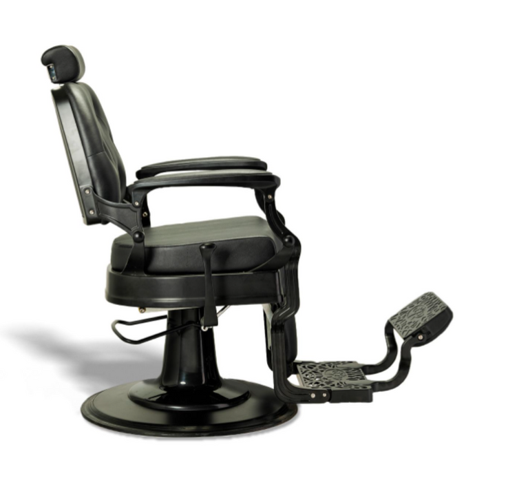 Adams Barber Chair (Black or Camel)