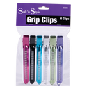 Soft ’n Style Super Grip Clips In Assorted Colors - 4" #SC380