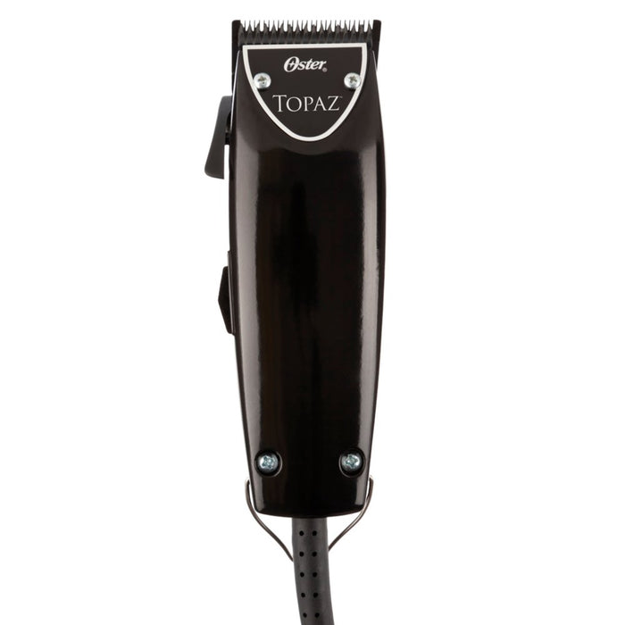 Oster Topaz Adjustable Pivot Motor Clipper with Protective Coating Blade