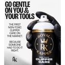 Royal Kapper Clipper Cleaning Spray Infrographic