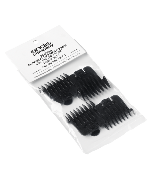 Andis Snap-On Blade Attachment Combs 4-Comb Set - 23575