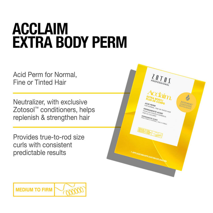 Acclaim Extra Body Acid Perm