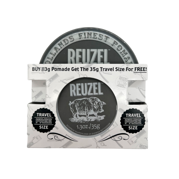 Reuzel Extreme Hold Matte Pomade - Extreme Hold - No Shine - Water Soluble