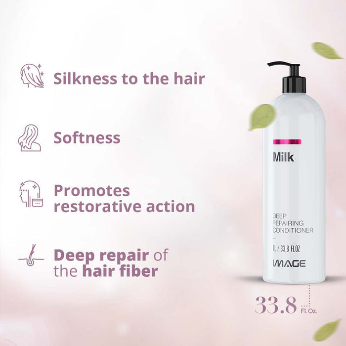 Image Milk Clenz Conditioner For Damaged Hair 8.11 fl oz