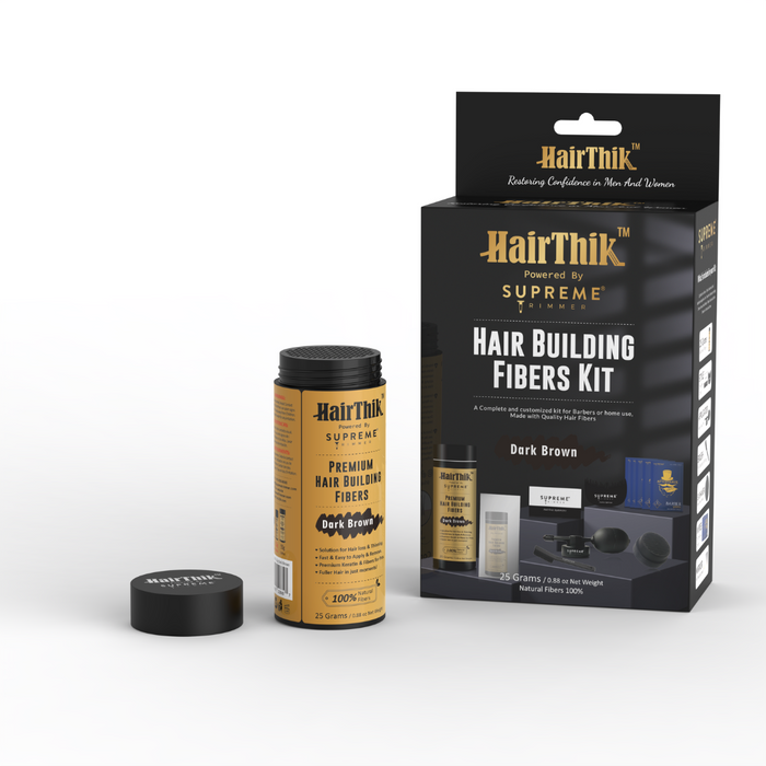 HairThik Hair Fibers Kit - Hair Fiber Kit - Supreme Trimmer Mens Trimmer Grooming kit 