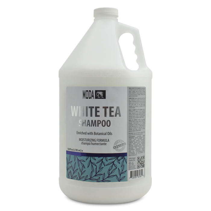 Champú de té blanco MODA - 128 oz.