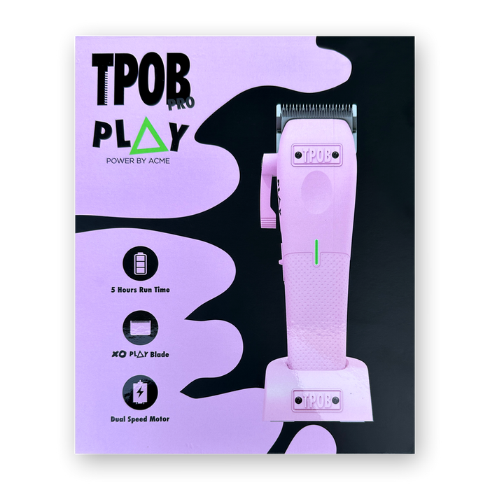 TPOB PLAY Clipper Candy Floss Pink Edition