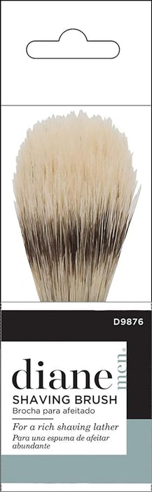 Diane Wooden Handle Shave Brush With 100% Boar Bristles D9876