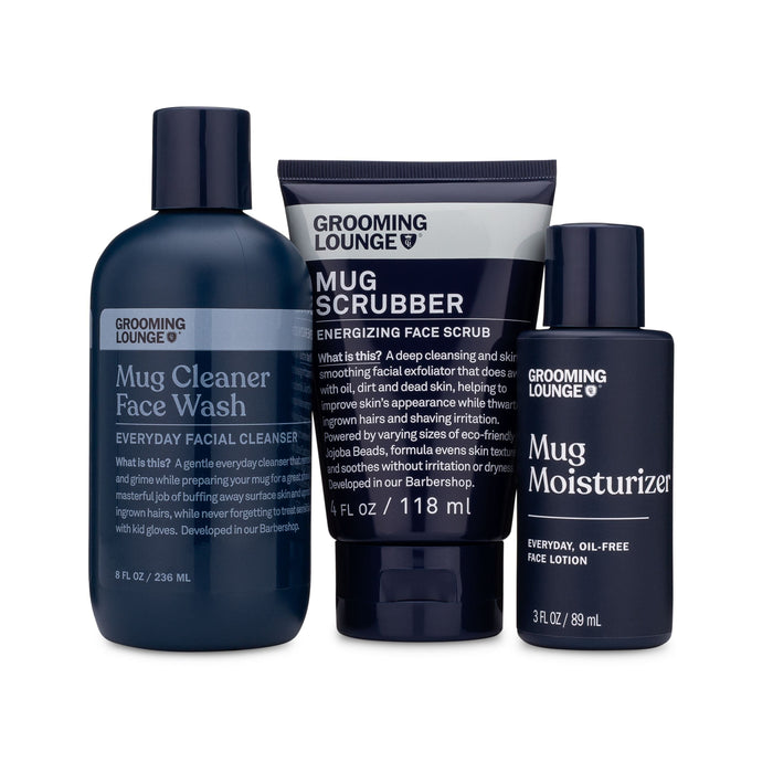 Grooming Lounge Mug Trio Skincare Kit (Save $23)