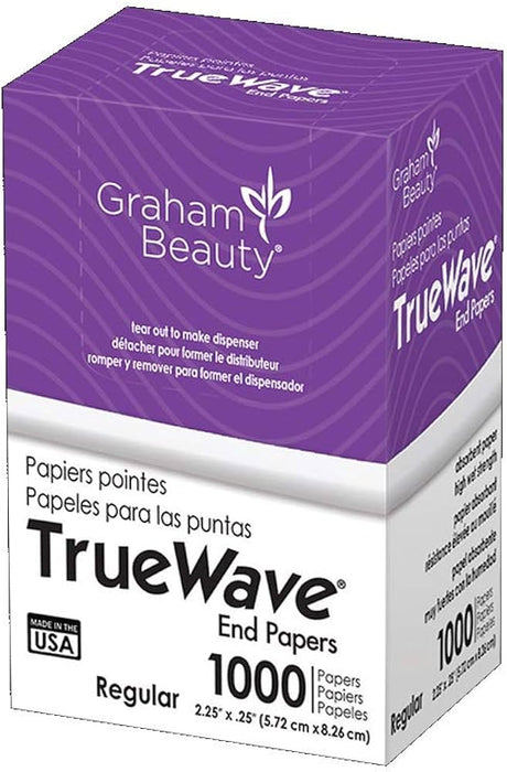 Graham Beauty TrueWave End Papers - 1000/BX - 100BX/CS