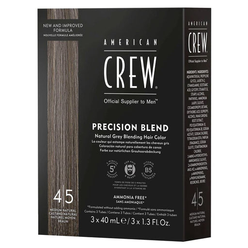American Crew Men's Precision Blend Natural Gray Coverage Hair Color