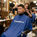 Campbell's Logo Blue Cape