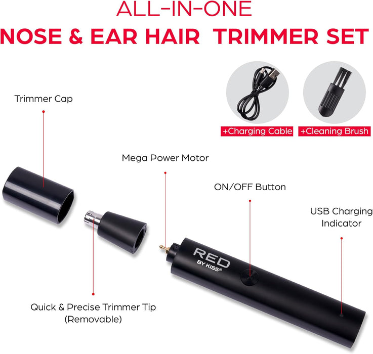 Kiss Rechargeable Nose Hair Trimmer