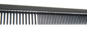 Diane Barber Comb 7.5" Black - D56
