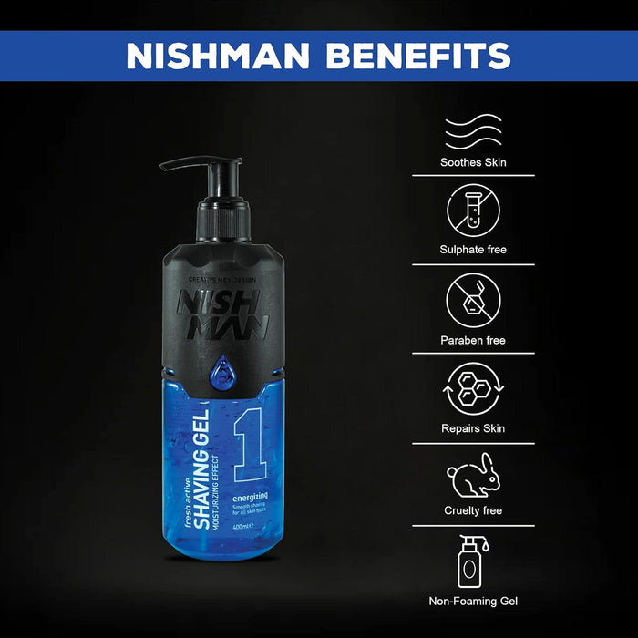 Nishman Shaving Gel Blue No. 1-2