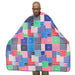 barber capes- bandana barber cape- blue bandana barber cape- bandana barber cape - bandana pro cape collection - paisley barber cape - bandana hair cutting cape  - barber cape - hair cutting cape - hair stylist cape 