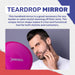 BarberMate Teardrop Mirror Pink