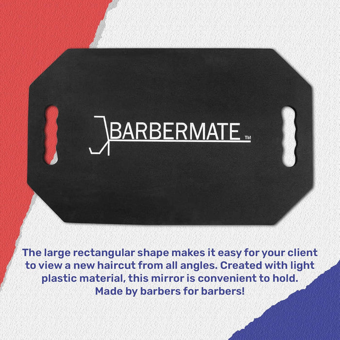 Espejo con marco de espuma BarberMate