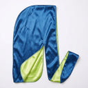 RED by Kiss Powerwave Duo Color Fashion Durag - Green/Blue #HDUPPD05