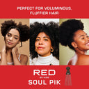 RED by Kiss Soul Pik Imperial Fan - Long #CPK18