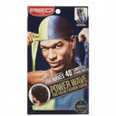 RED by Kiss Powerwave Duo Color Fashion Durag - Green/Blue #HDUPPD05