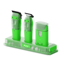 TPOB PLAY MINI Transparent Green Edition - (Clipper, Trimmer & Shaver with 3-Way Stand)