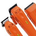 TPOB PLAY 3-Pack – Orange Edition (Clipper, Trimmer & Shaver with 3-Way Stand)