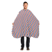 Scalpmaster Modern Striped Cutting Cape #4145