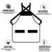 barber apron - barber aprons- barber apron for men- pron for barber - chemical proof aprons- hair cutting aprons- hair stylist apron - professional barber apron - barber strong aprons-king midas aprons -barber aprons for sale -barber apron black 