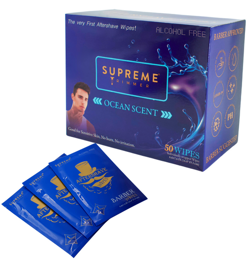 Aftershave Wipes™ - Aftershave wipes - Supreme Trimmer Mens Trimmer Grooming kit 