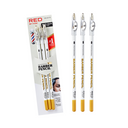 RED by Kiss Barber Pencil Hairline Edge Liner Set With Built-In Sharpener - 3 Pack White