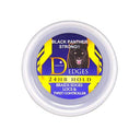 Black Panther Strong Edge Control 4oz - 24HR Hold - Braids Edges Locs & Twist Controller Pomade