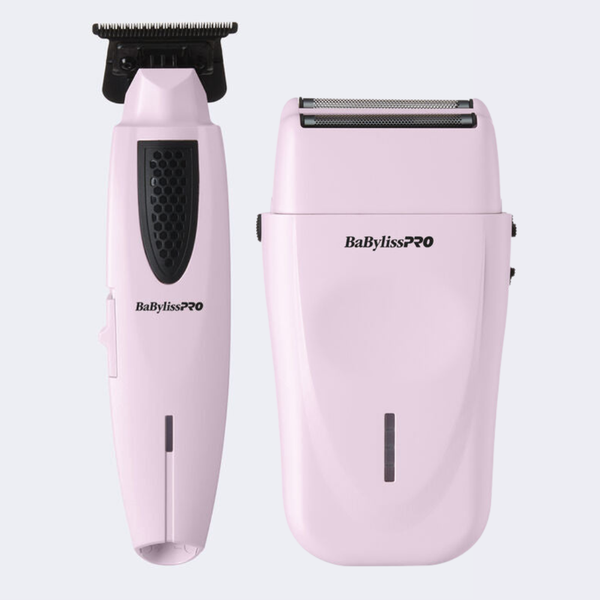 BaBylissPRO Pink Sugar Trimmer & Shaver Prepack | WB Barber Supply