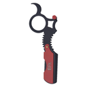 BPX Black and red razor on white background