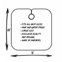 King Midas "Presidential" Barber Pole Cape