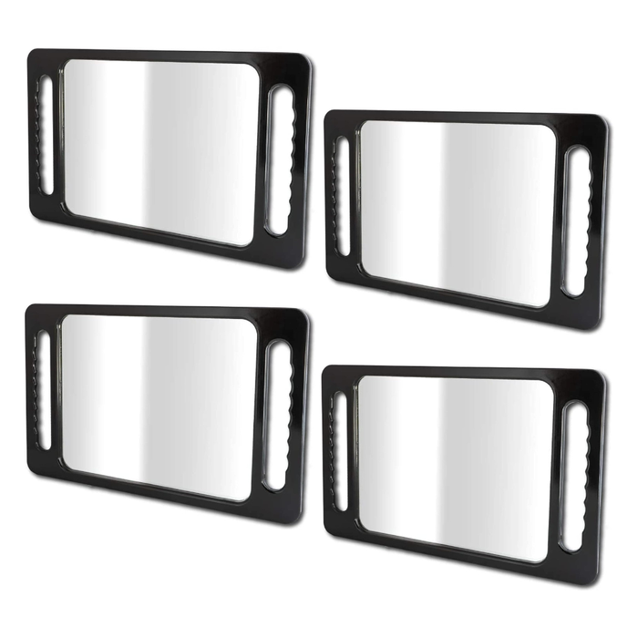 Espejo de taller con bandeja de plástico resistente BarberMate