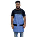  barber apron - barber aprons - barber apron  for men- stylist apron-hair cutting apron - apron for barber - chemical proof aprons- hair cutting aprons- hair stylist apron - professional barber apron - barber strong aprons-king midas aprons -barber aprons for sale -barber apron black 