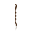 Brown hairpin on a white background