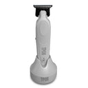 Gray hair trimmer with 'TPOB' branding on a white background