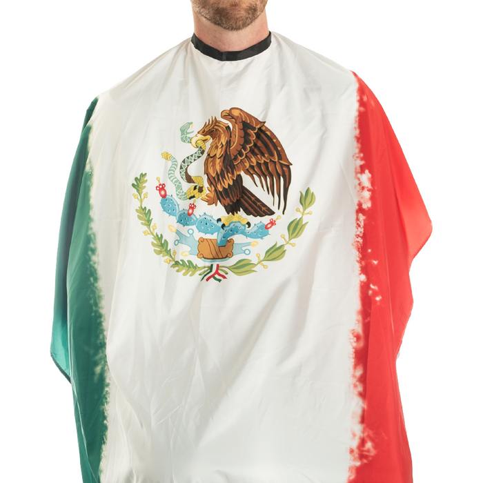 Campbell's Mexico Flag Barber Cape