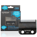 Cuchilla de acero Supreme Trimmer Fade para máquinas de cortar pelo #CBF424