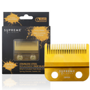 Cuchilla de acero Supreme Trimmer Fade para máquinas de cortar pelo #CBF424